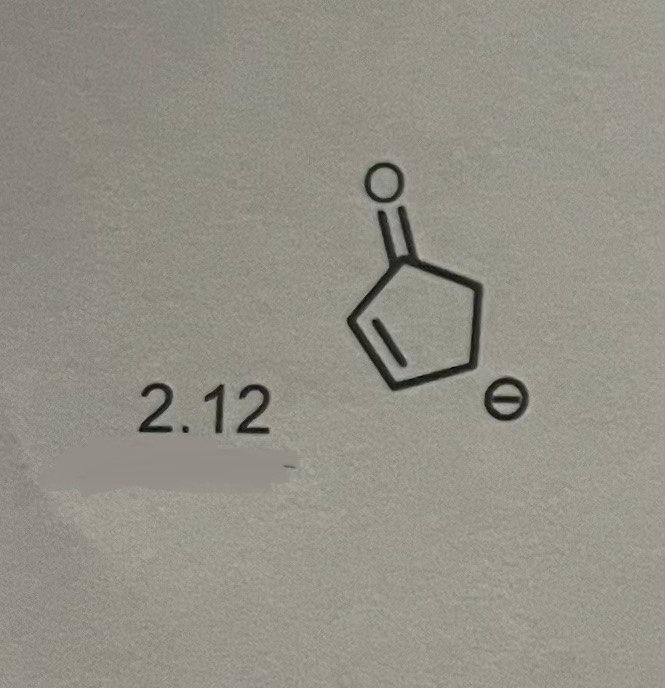 Solved Draw All Of The Reasonable Resonance Structures Fo