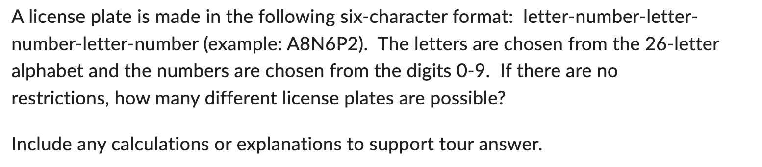 number plate first letter meaning