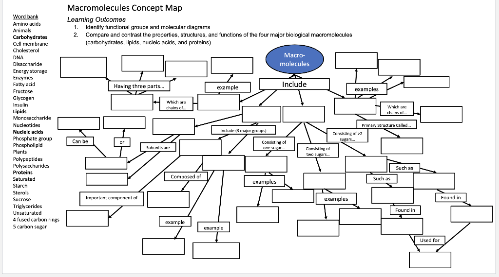 Macromolecules Concept Map Answers Oconto County Plat Map