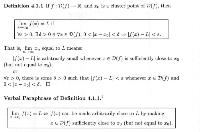 Solved 2. Prove each of the following limit statements using | Chegg.com
