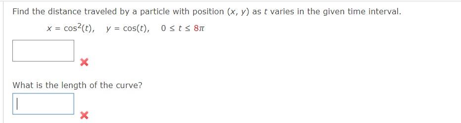 Solved Consider The Parametric Equations Below X 1 4t