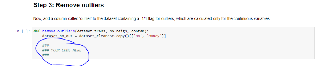 Solved Step 3: Remove Outliers Now, Add A Column Called | Chegg.com