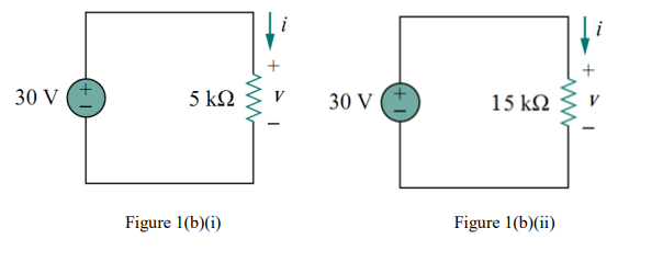 Solved (b) Figure 1(b) Show A Basic Electric Circuit. Answer | Chegg.com