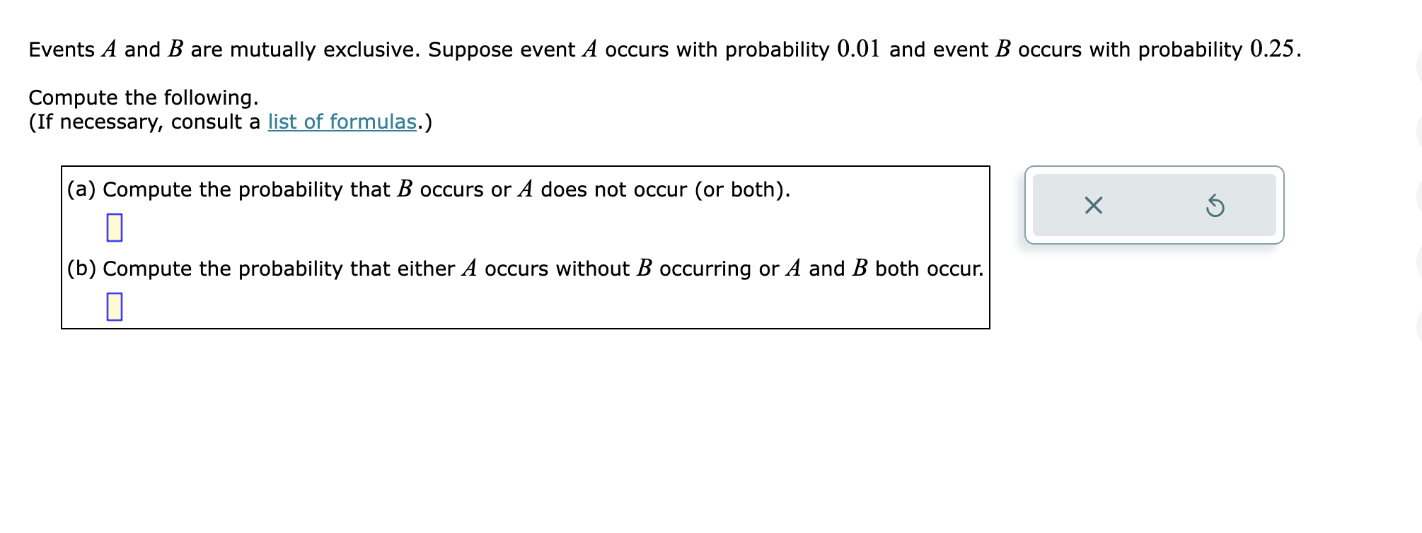 Solved Events A And B Are Mutually Exclusive. Suppose Event | Chegg.com ...