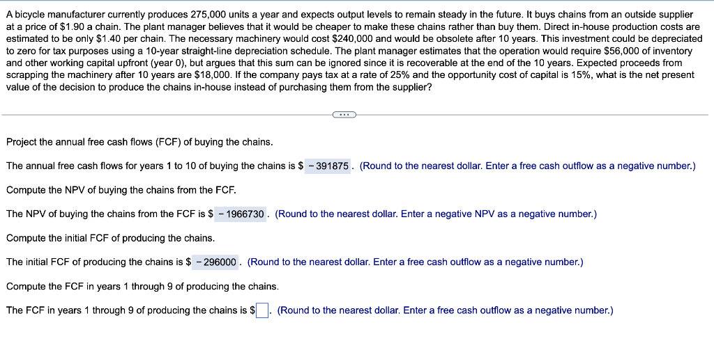 cycle assembly cost