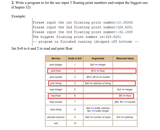 Solved 2. Write a program (Chapter 32) to let the use input | Chegg.com