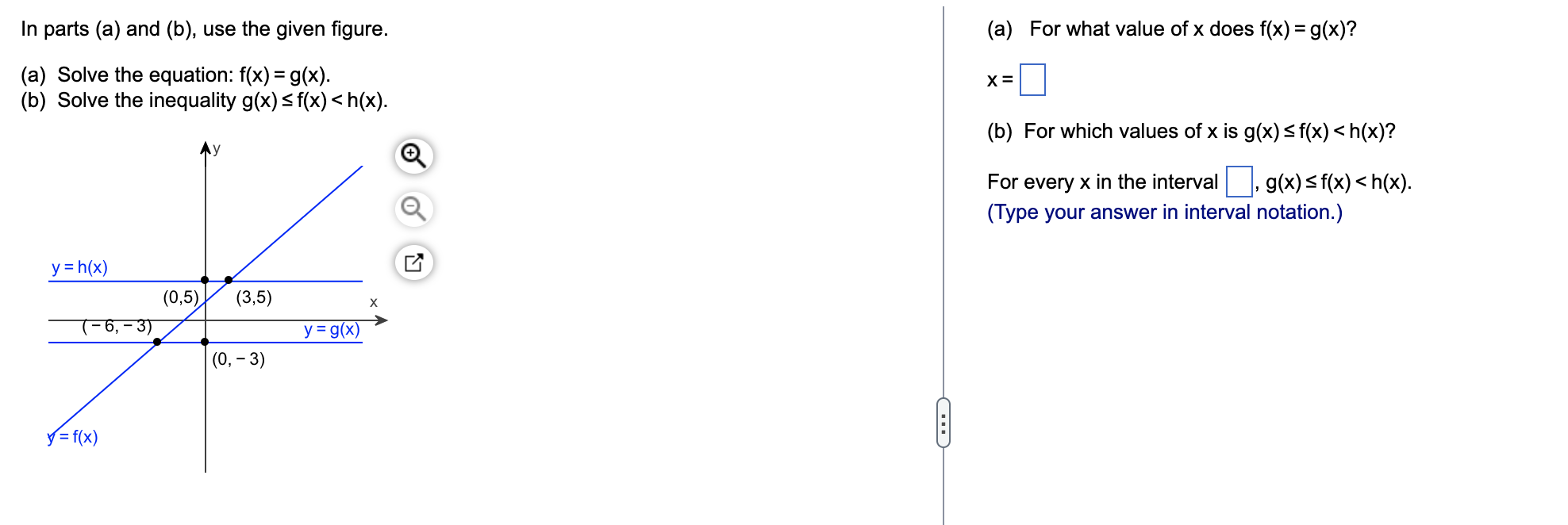 Solved In Parts (a) And (b), Use The Given Figure. (a) Solve | Chegg.com