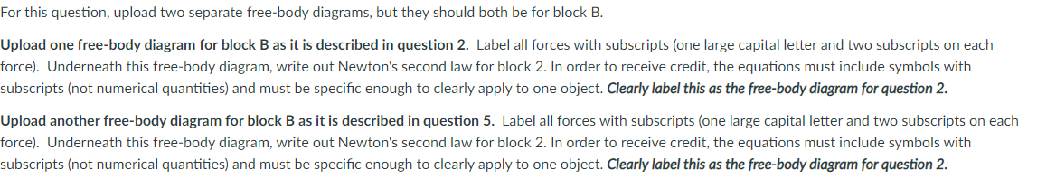 Solved Figure 1 A B As Shown In Figure 1, Above, Two Blocks | Chegg.com