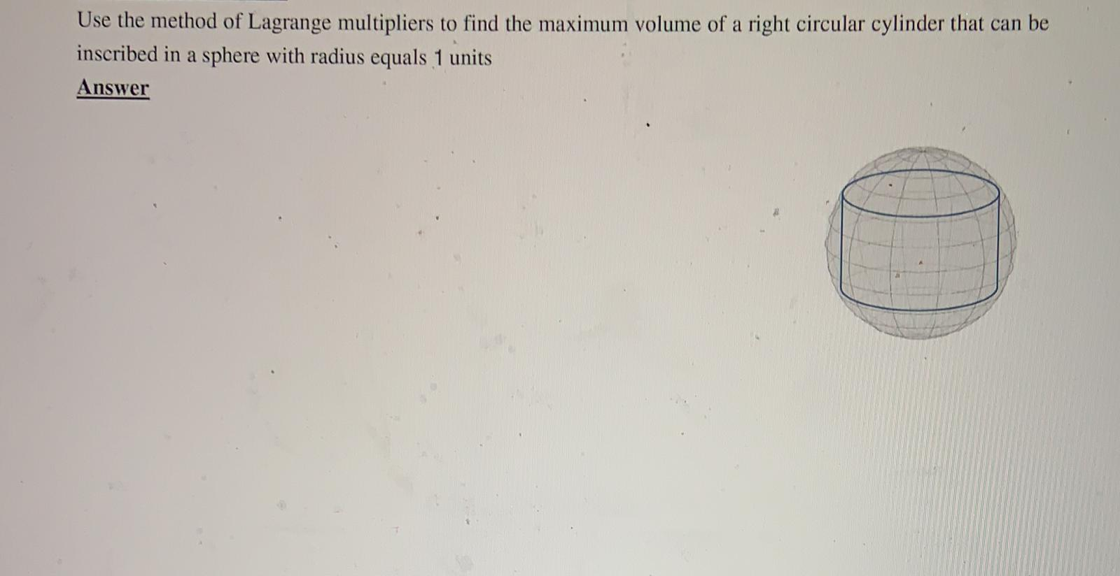 Solved Use the method of Lagrange multipliers to find the | Chegg.com