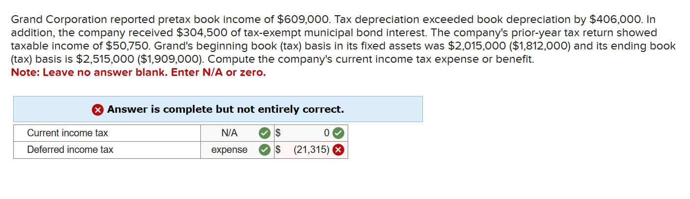 solved-grand-corporation-reported-pretax-book-income-of-chegg