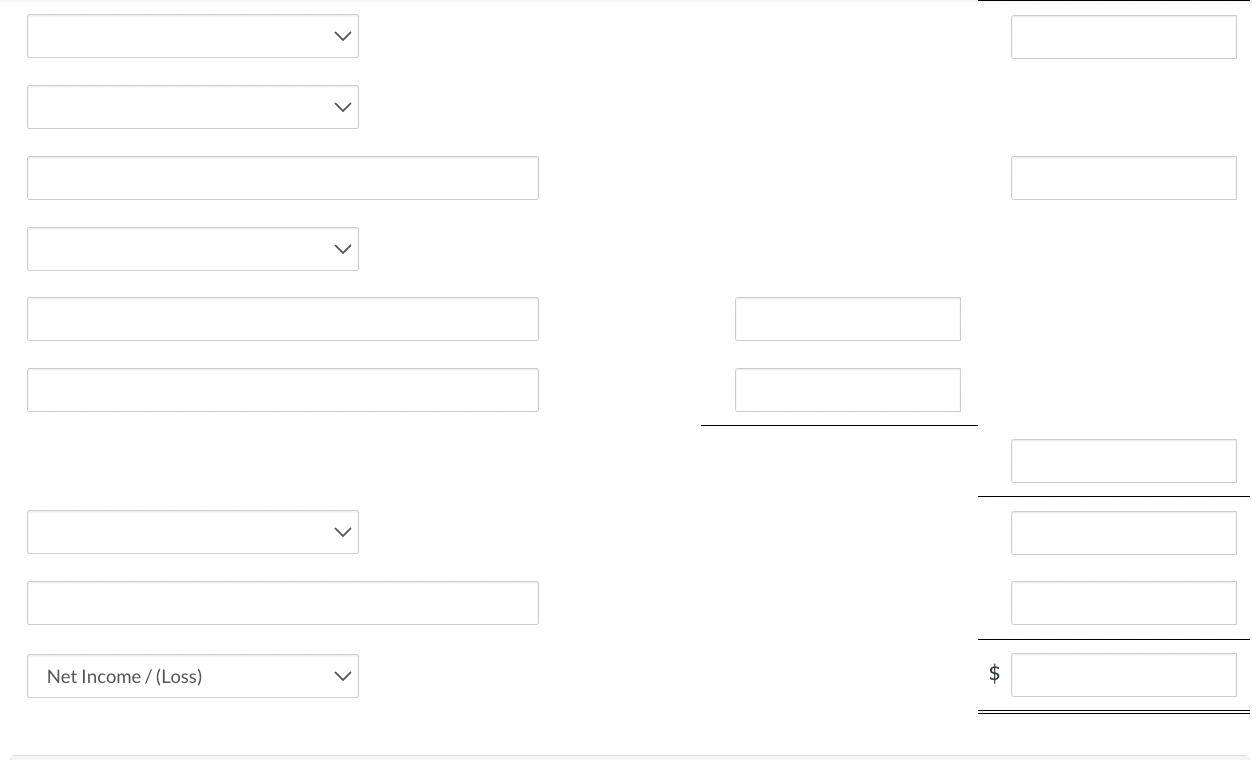 Solved Prepare a multiple-step income statement. (List other | Chegg.com