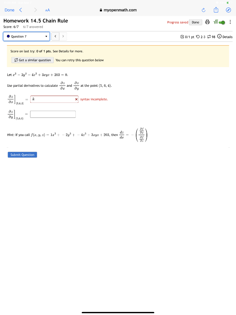 Solved Done