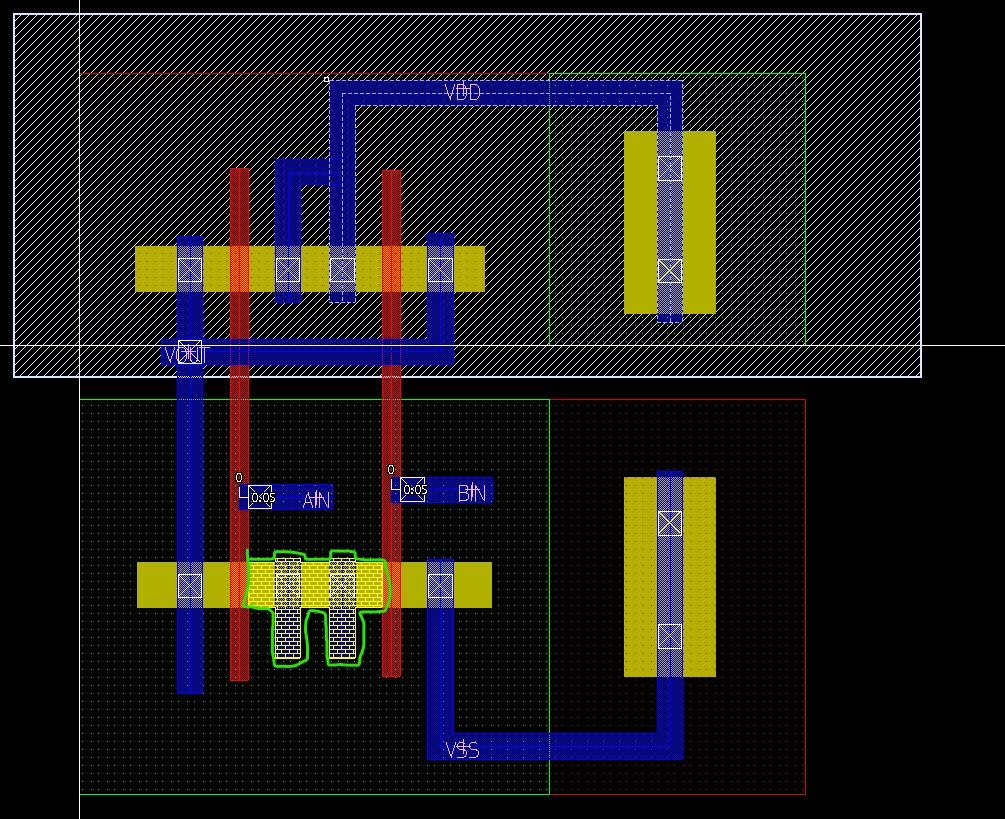 im receiving LVS errors for my NAND gate layout and | Chegg.com