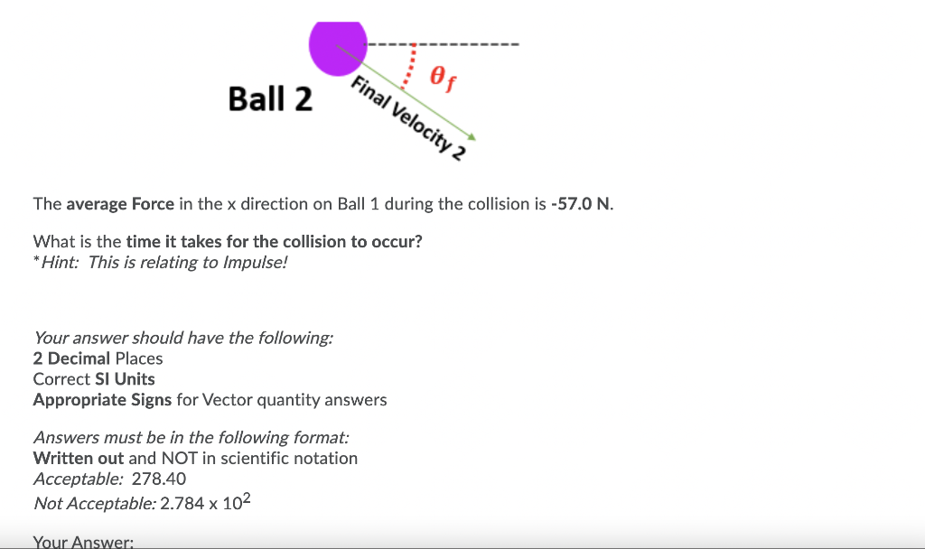 Solved Momentum & Collisions You Are Still Testing The Idea | Chegg.com