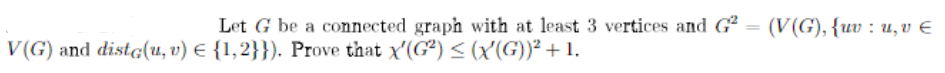 Solved Let G be a connected graph with at least 3 vertices | Chegg.com
