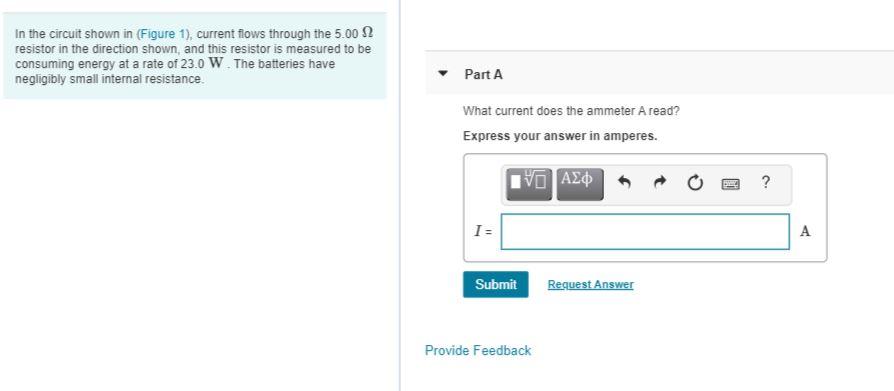 Solved In the circuit shown in (Figure 1), current flows | Chegg.com