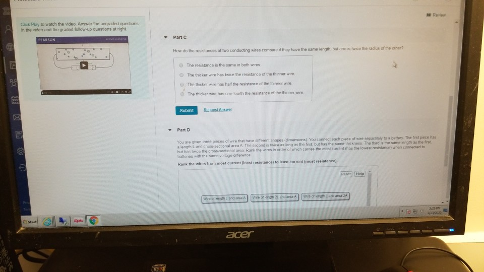Solved Review Click Play to watch the video Answer the