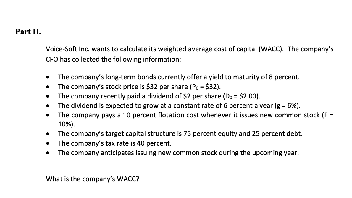 Solved Given The Following Financial Statements For | Chegg.com