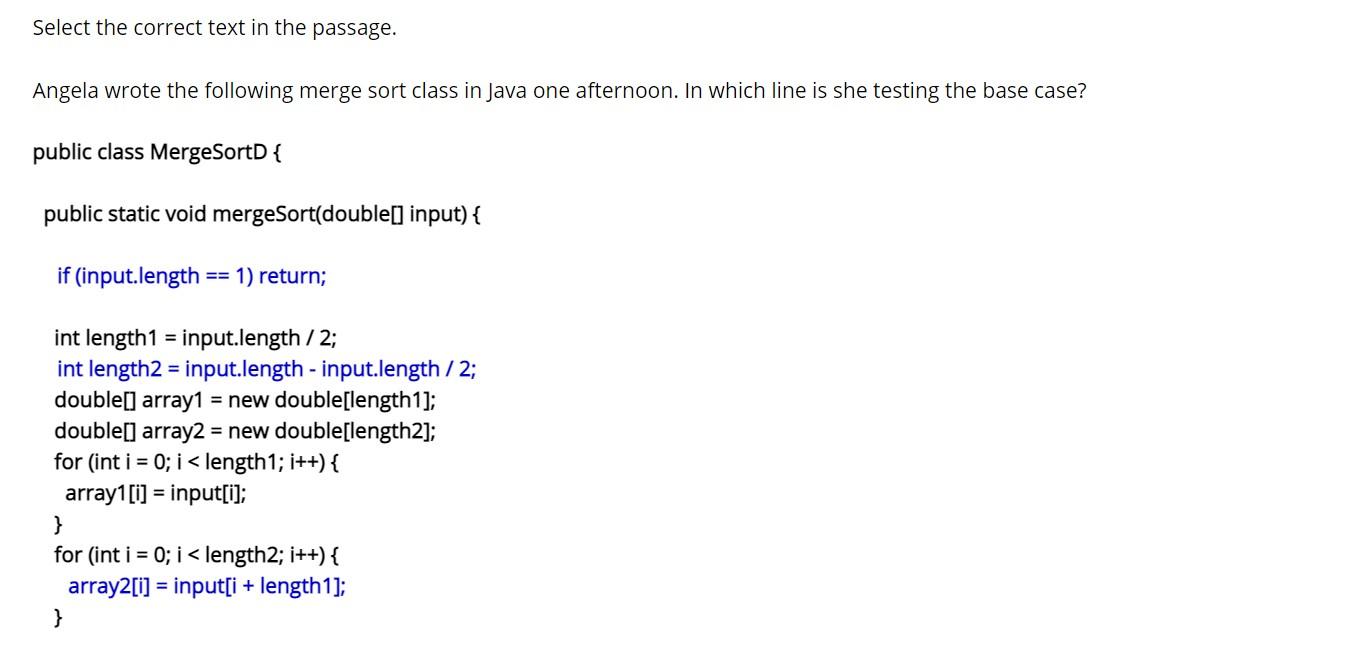 Solved Select the correct text in the passage. Angela wrote | Chegg.com