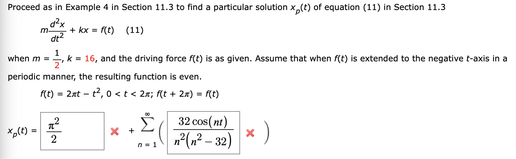 Solved Proceed As In Example 4 In Section 113 To Find A 9086