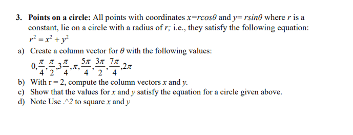 Solved Use MATLAB to answer all four parts correct and | Chegg.com