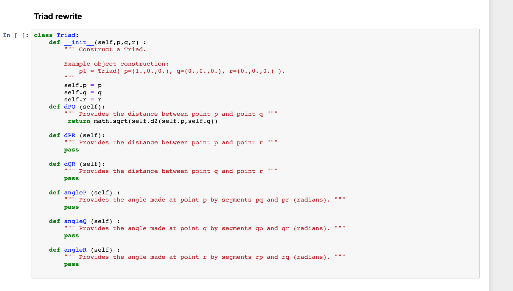 Solved please complete the code template below to satisfy | Chegg.com