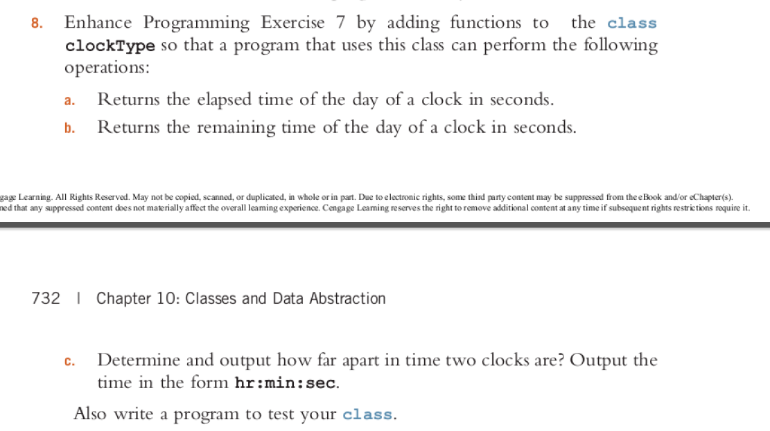 Solved 2. Do Chapter 10's Programming Exercise 8, Using The | Chegg.com