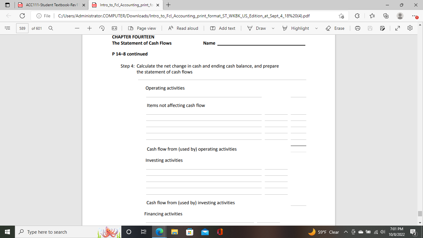 Assume the following income statement and balance | Chegg.com