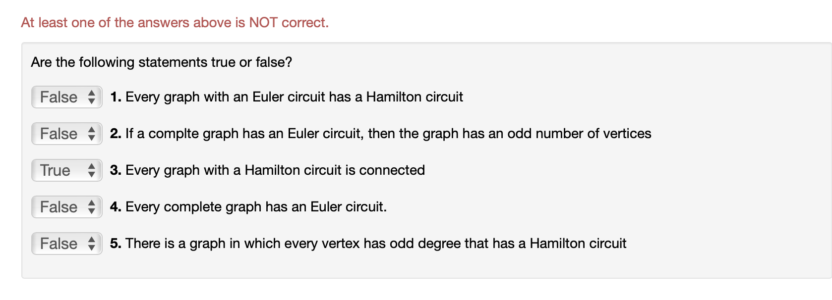 Solved At Least One Of The Answers Above Is NOT Correct. Are | Chegg.com