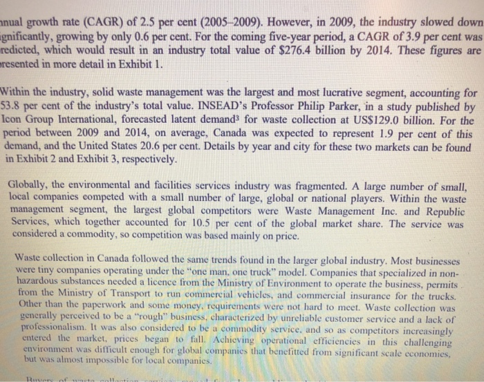 Part 1 Read the 1-888-Junk-Van case (in your Harvard | Chegg.com