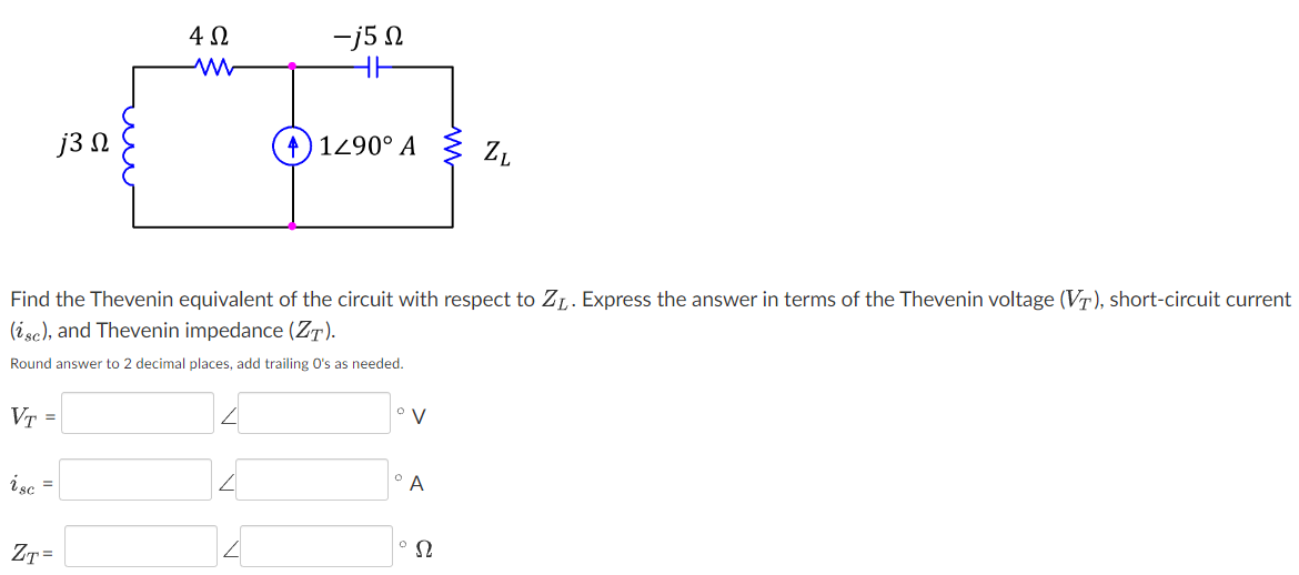 Solved Find the Thevenin equivalent of the circuit with | Chegg.com