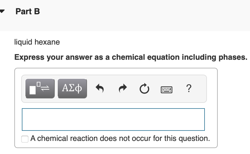 Solved liquid octane Express your answer as a chemical | Chegg.com