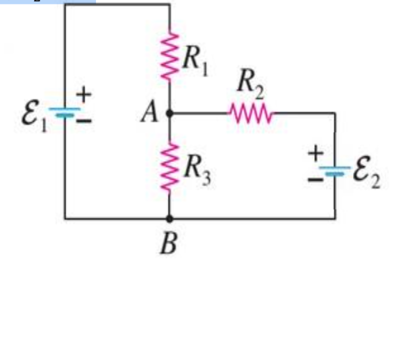 Solved For the circuit below, use Kirchoff’s rules for 2 | Chegg.com