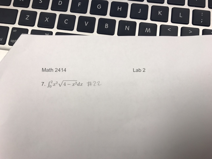 Solved alt Math 2414 Lab 2 | Chegg.com