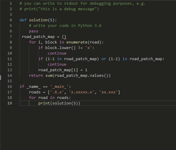 Solved PYTHON: There There is a road consisting of N | Chegg.com