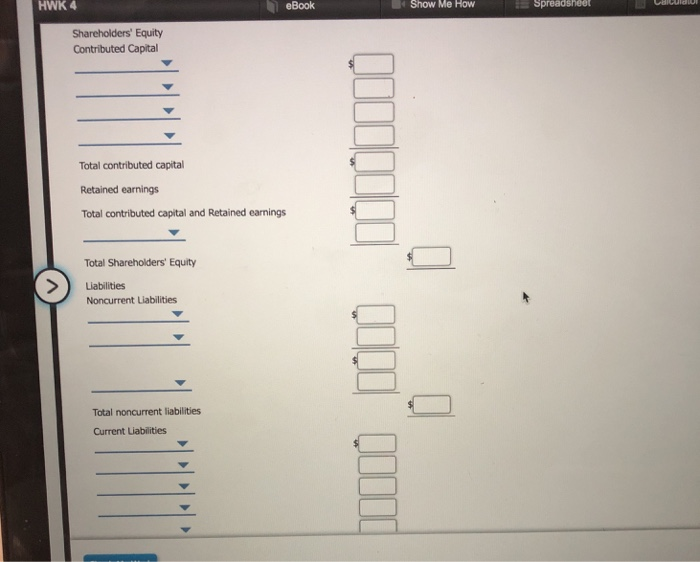 Solved Balance Sheet The Following Is A List in Random Chegg