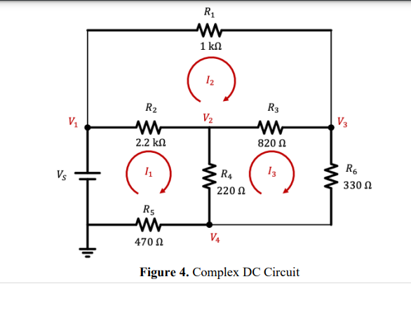 Figure 4. Complex DC Circuit