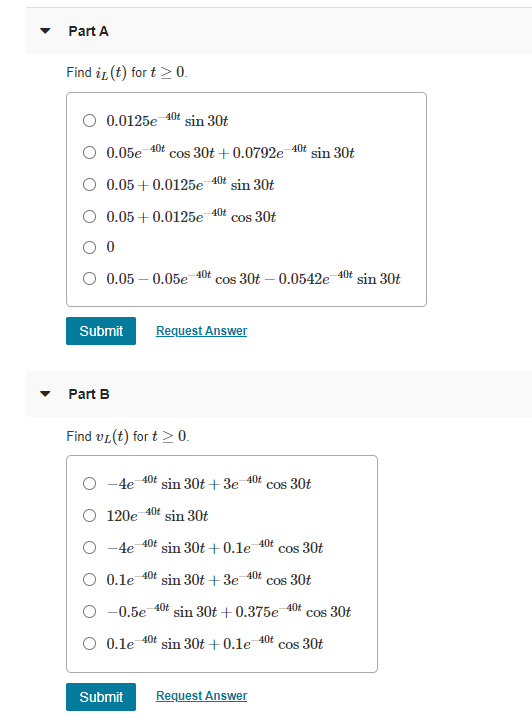 Solved Learning Goal: To describe the step response and | Chegg.com