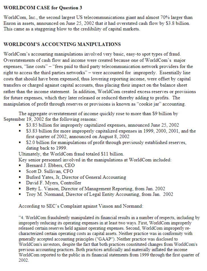 WorldCom, Inc. Schedules Announcements of Fourth Quarter and Full Year 2001  Results, Featured News Story