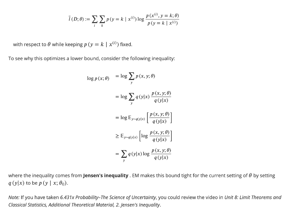 3 Em Algorithm Bookmark This Page Homework Due No Chegg Com