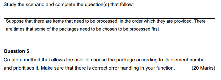 Solved Study the scenario and complete the question(s) that | Chegg.com
