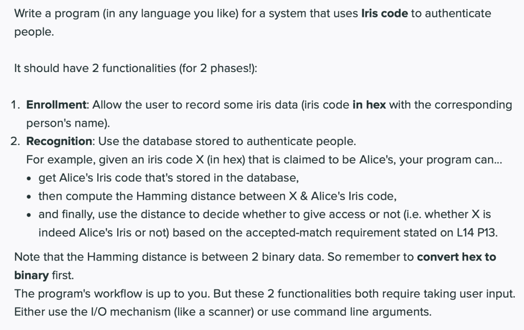 Solved Information security:- Output Example, Alice: | Chegg.com