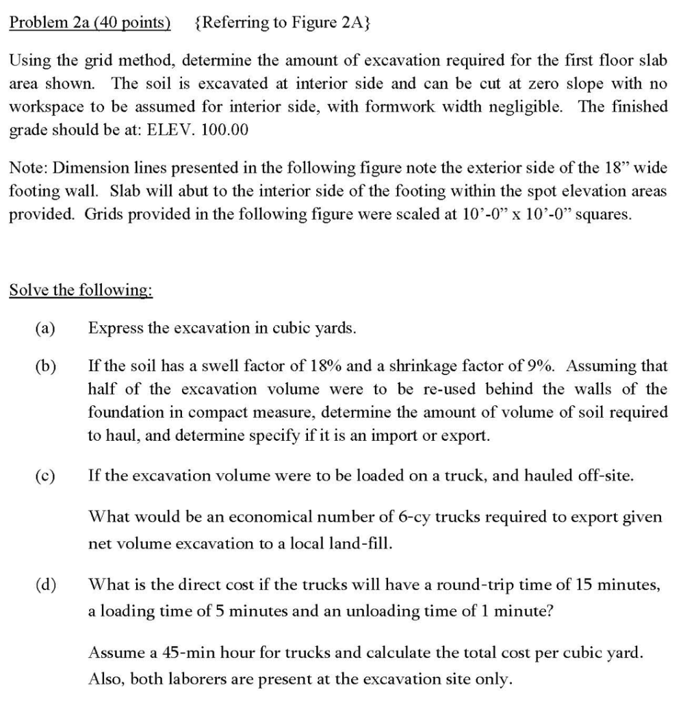 Solved Problem 2a (40 points) {Referring to Figure 2A} Using | Chegg.com