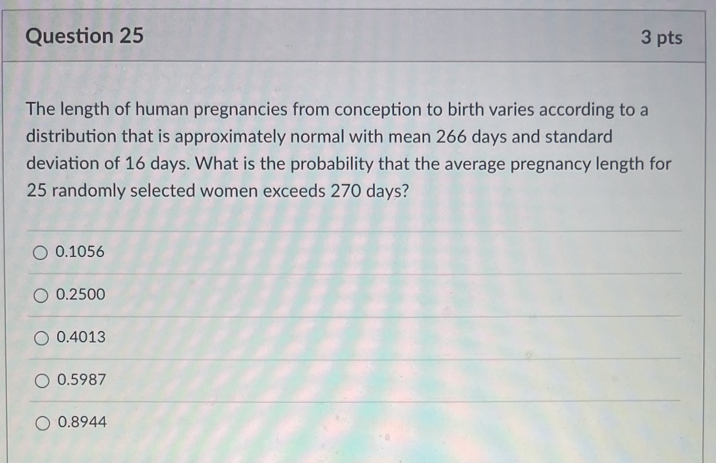 the-length-of-human-pregnancies-from-conception-to-chegg
