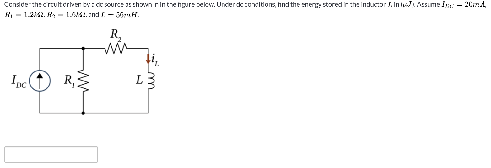 Solved Consider the circuit driven by a dc source as shown | Chegg.com