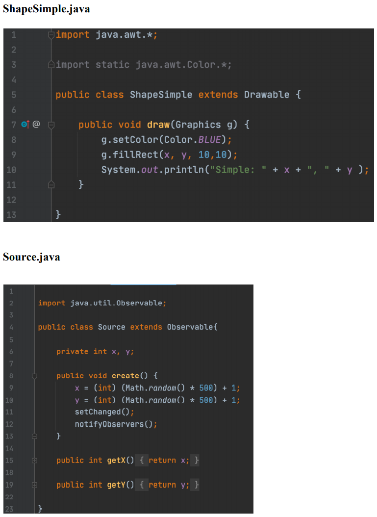 Create a diagram that represents the source code in | Chegg.com