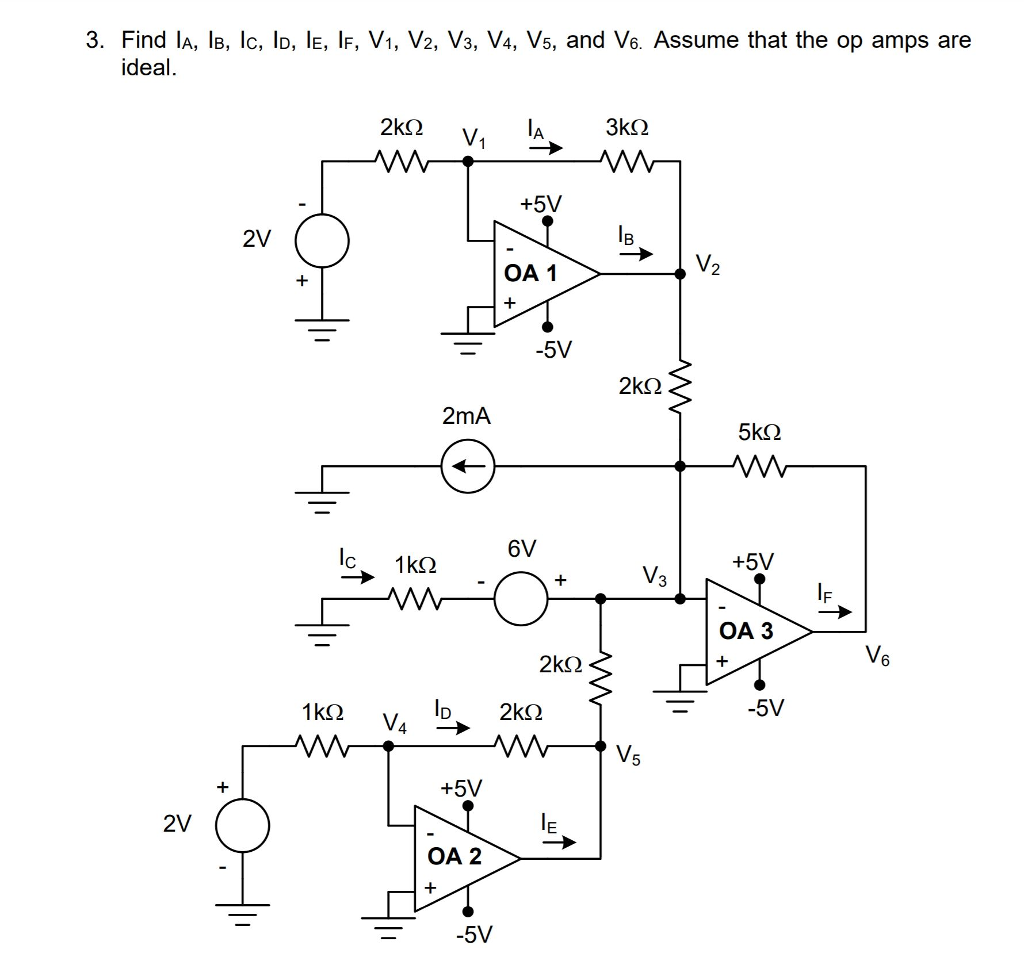 Solved 1. Consider the op amp circuit shown below. Assume | Chegg.com