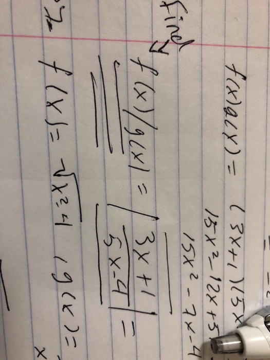 Solved ?? /5x2-12x +5 | Chegg.com