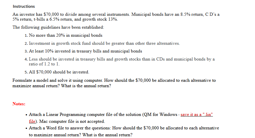 instructions-an-investor-has-70-000-to-divide-among-chegg