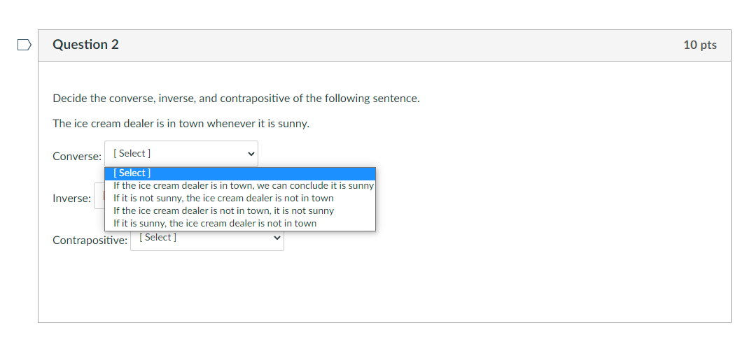 converse in sentence